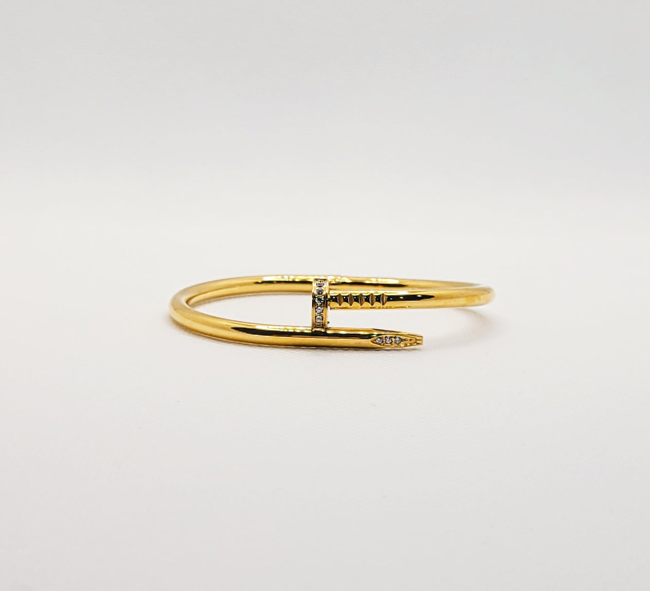 The Pavé Nail Bangle