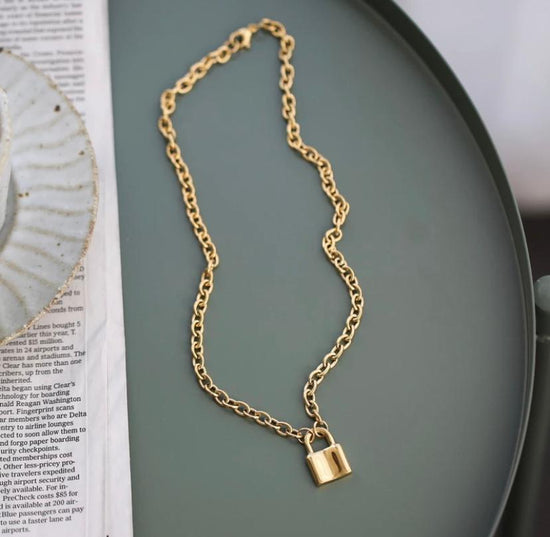 Load image into Gallery viewer, The Love Lock Necklace
