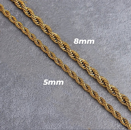 Load image into Gallery viewer, The Mini Ropes Necklace
